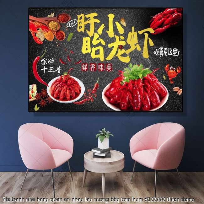 file tranh nha hang quan an nhau lau nuong bbq tom hum 8122002 thien